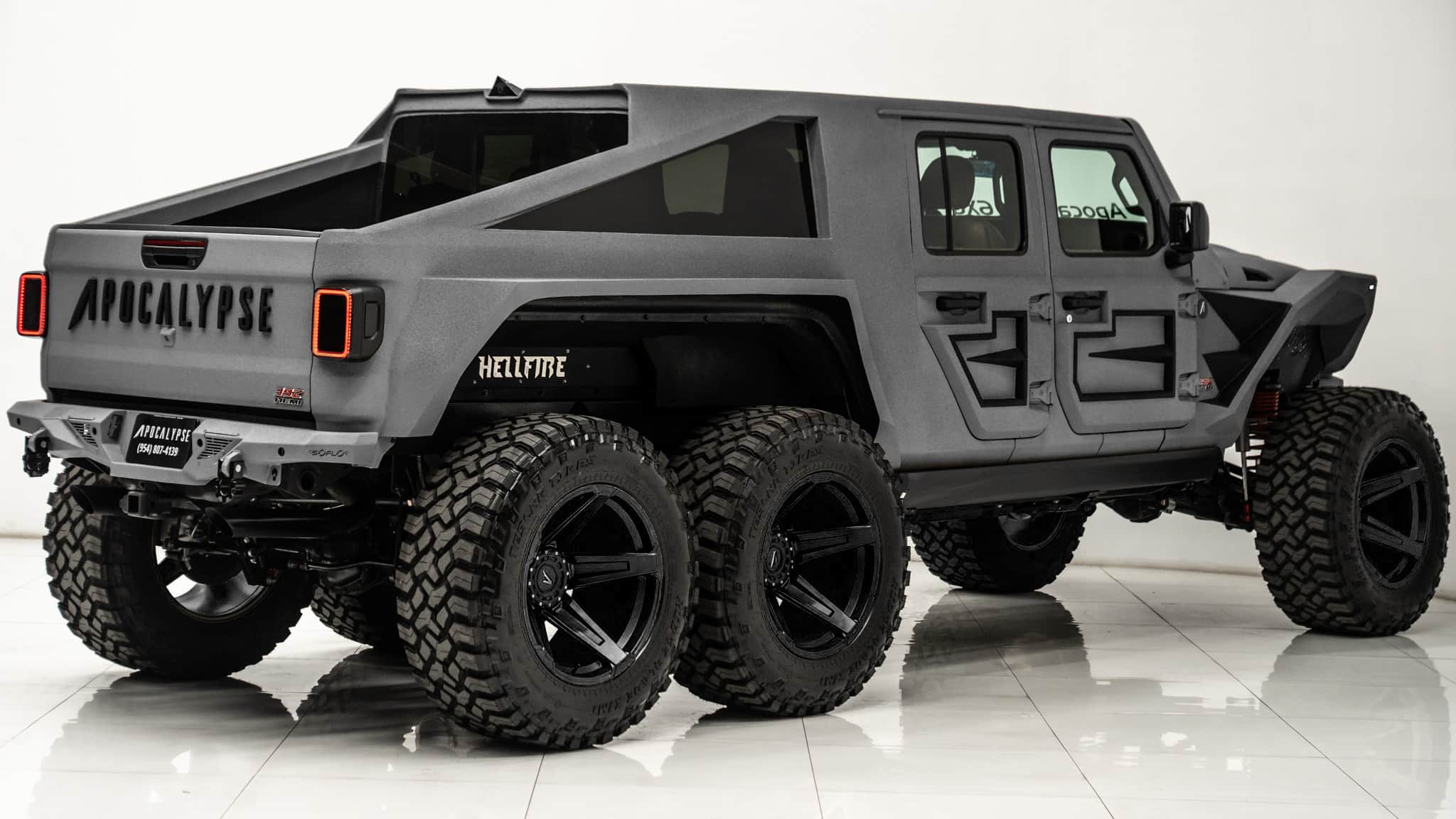 2025 APOCALYPSE HELLFIRE 3 ROW V8 6X6